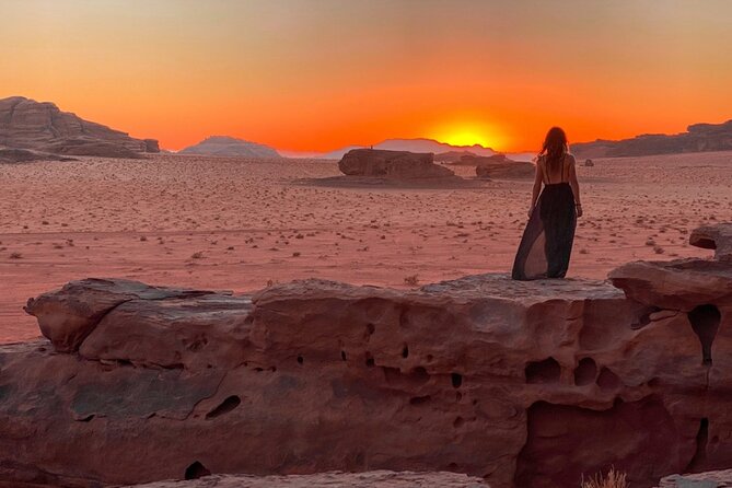 Full Day Jeep Tour + Night Under the Stars - A full day across Wadi Rum’s red desert