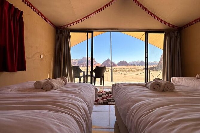 Full-Day Jeep Tour & Sleep in Luxury Tent with private Bathroom - Lawrence’s Spring and the first desert views