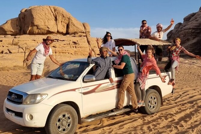 Full Day Jeep Tour with Overnight in Bedouin Camp - A traditional lunch cooked by your guide