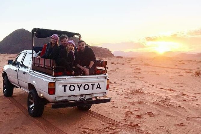 Full Day Jeep Tour with Overnight in Bedouin Camp - Starting with the Nabatean Temple in Wadi Rum Village