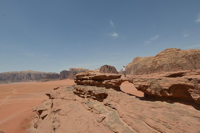 Full Day Jeep Tour with Overnight in beduin Camp Stay! (All Meals Included) - Um Frouth and the larger arches