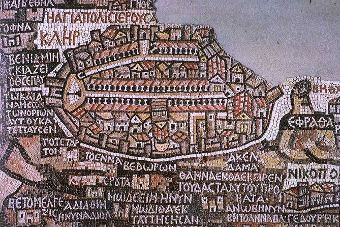 Full-Day Private Tour to Madaba, Mount Nebo and Dead Sea - St. George’s Church and Madaba’s remarkable mosaic
