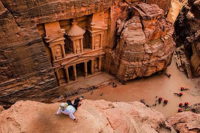 Full Day Tour Petra and Wadi Rum from Amman - Entering Petra Through the Siq