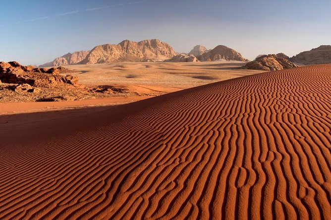 Jeep Tour in Wadi Rum with Professional Guide (Full day) - Bedouin tea, coffee, and a desert lunch