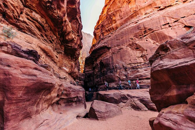 Jeep Tours in Wadi Rum with Bedouin Guide 2,3,4,5 hours | Magic Bedouin Star - Lawrence’s Spring requires careful footing