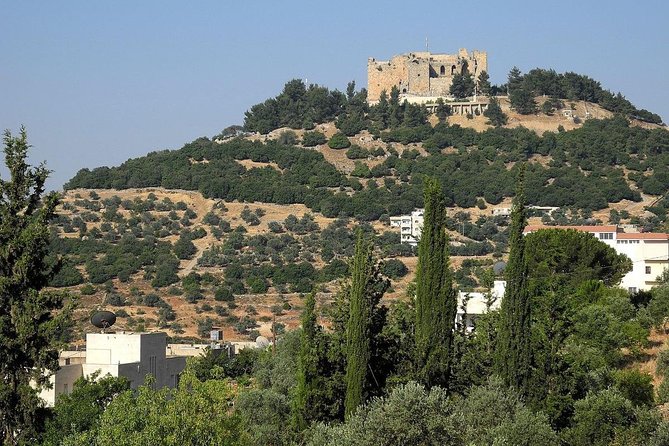 Jerash, Ajloun, Umm Qais Day Trip - Umm Qais, ancient Gadara above three countries