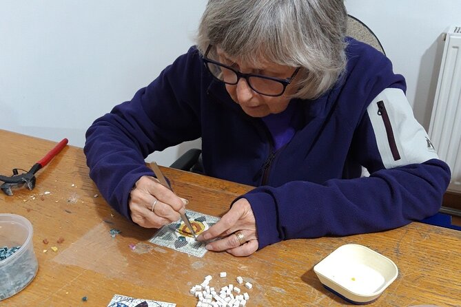 Mosaic Art Class in Amman - The finished souvenir and what you take home