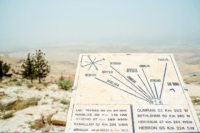One Day Tour Madaba, Mt. Nebo, Baptism Site and Ma'in Hot Springs - Madaba and the 571 AD map