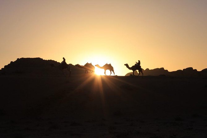 One Day Tour Wadi Rum - Jeep routes through cliffs, gorges, and open sand