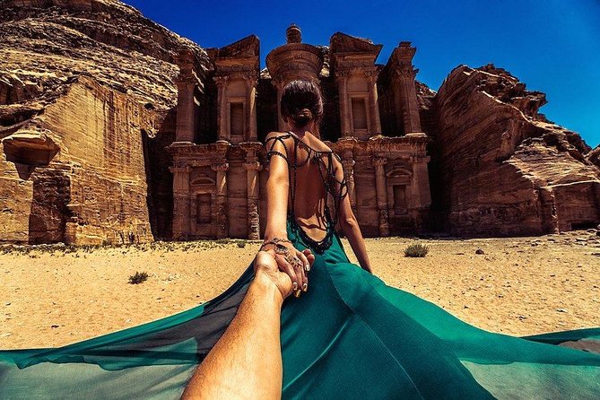 Petra and Dead Sea Day Trip from Amman - Treasury, tombs, theater, and Qasr Al Bint