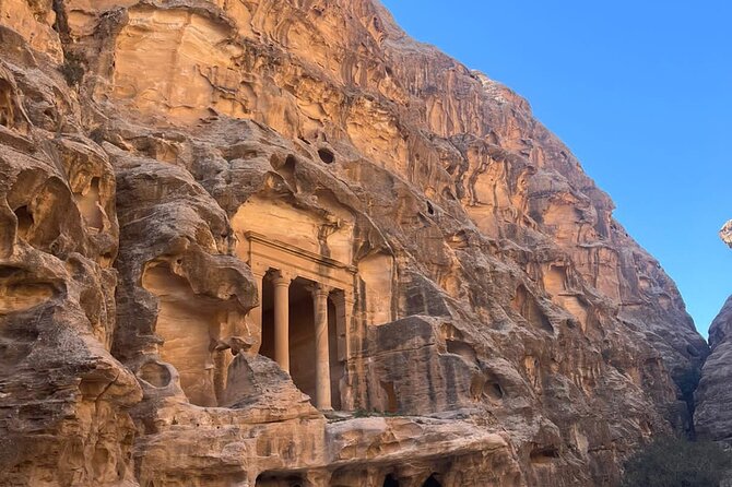 Petra And Little Petra Full Day Tour From Amman - Entering Petra through the Siq