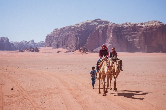 Petra and Wadi Rum Day Excursion with Hotel Collection - Two hours by 4x4 in Wadi Rum