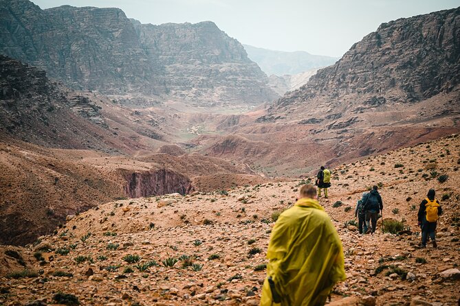 Petra to Wadi Rum Trek - 6 Days - Wild valleys and the approach to Wadi Araba