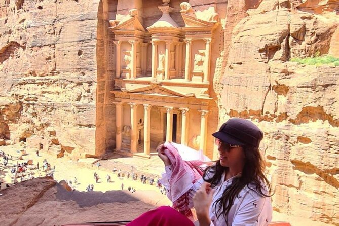 Petra Wadi Rum & Dead Sea - Three days private tour - Floating at the Dead Sea