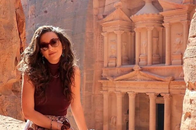 Private One Day Petra from Dead Sea with Hotel Pickup - Entering Petra and finding Al-Khazneh