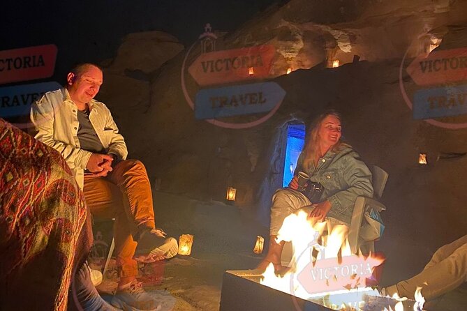 Private Outdoor bedouin Dinner in Petra - A 1,400-meter sunset over Petra’s mountains