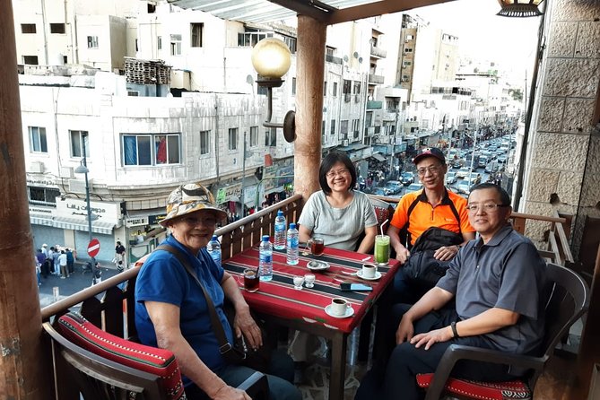Private Street Food and Walking Tour Amman Downtown - Walking down to the Roman Theater