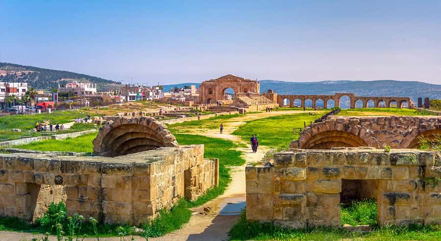 Private Tour to Jerash and Ajloun from Amman - The Oval Plaza and Jerash’s grand Roman design