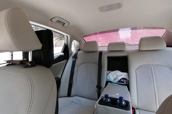 Private Transportation services (Day Use) - A private car for the parts of Jordan that buses do not solve