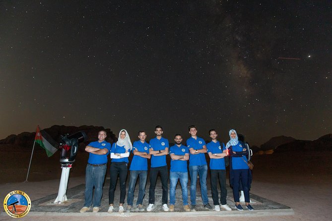 Stargazing Adventure in Jordan - The telescope session focuses on distant targets