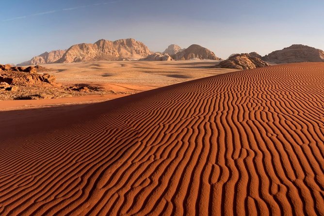Two-Hour Jeep Safari "Wadi Rum Highlights!" w/ Professional Guide - Riding inside or in the open rear