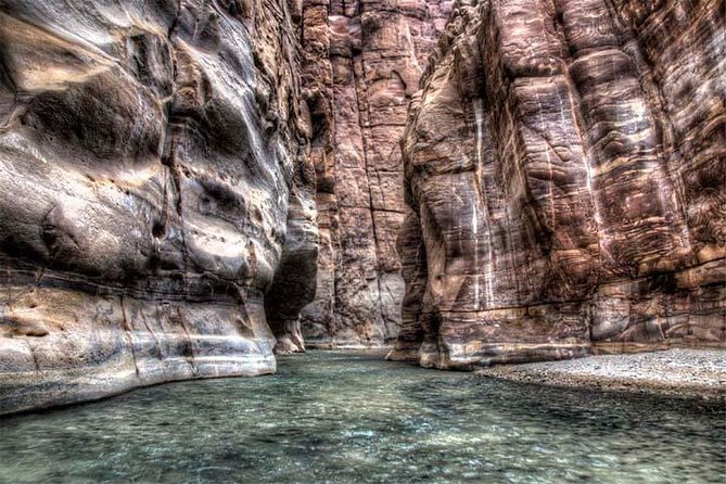 Wadi Mujib Siq Trail Hiking Experience from Dead Sea - Returning the same way