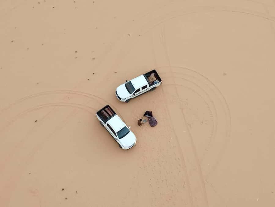 Wadi Rum: 1-Night Jeep Tour with Dinner and Breakfast - Breakfast with mountain views