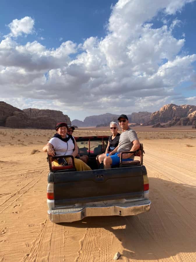 Wadi Rum (2) hour jeep morning tour or sunset tour - Red sand dunes and the best photo opportunity