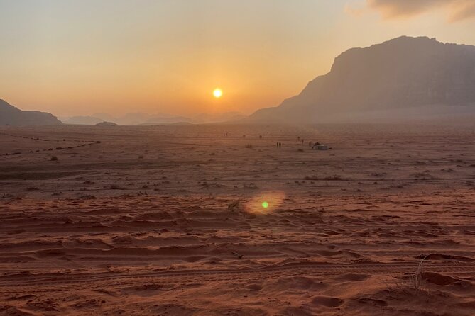 Wadi Rum 4-Hour Sunset Tour - Wadi Rum Desert Highlights - Running down Al Ramal’s red sand dune
