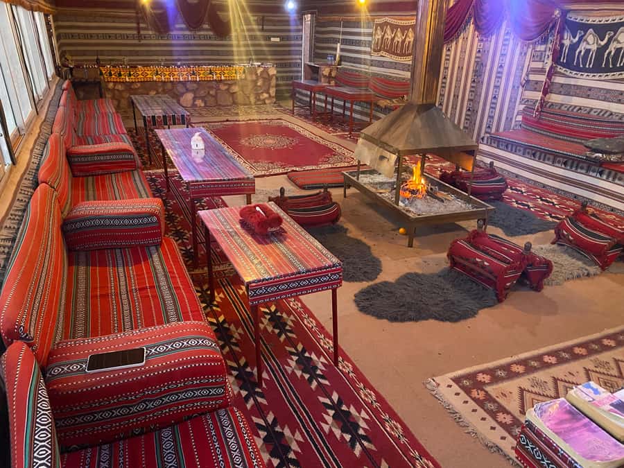 Wadi Rum: Bedouin Camp Stay,Full-Day Desert Tour with 3Meals - Red Sand Dunes and sandboarding