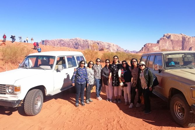 Wadi Rum Day Tour from Petra ending in Aqaba - Leaving Petra in a private air-conditioned car