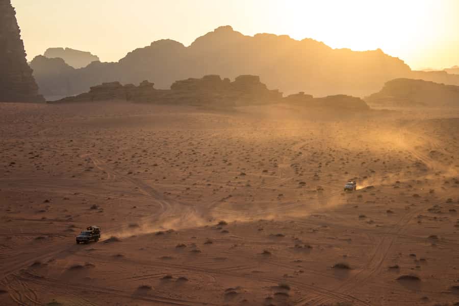 Wadi Rum: Explore 10-Hour Jeep Tour Pass, Guide, Meal & Stay - A long jeep day through Wadi Rum