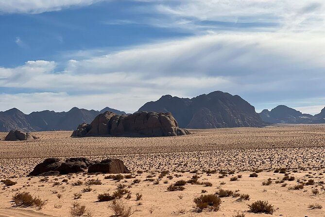 Wadi Rum Half-Day 4x4 and Camel Tour - Little Bridge gives you a quick climb and a wide view