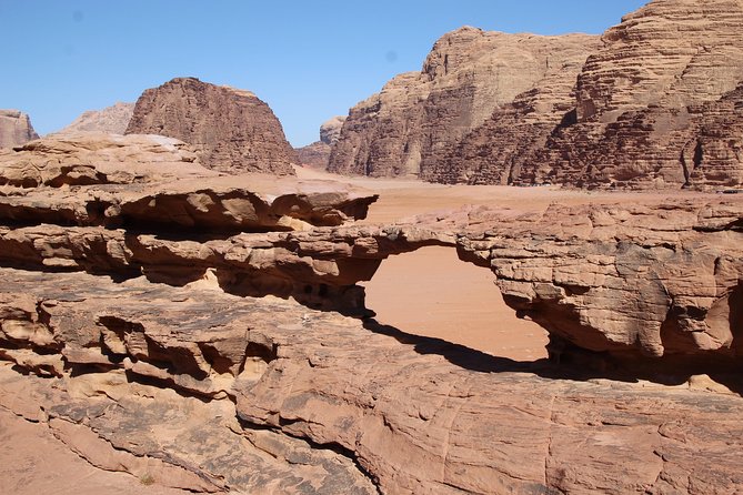 Wadi Rum Half-Day Desert Tour | Wadi Rum Desert - Rock bridges, arches, and wide valley views