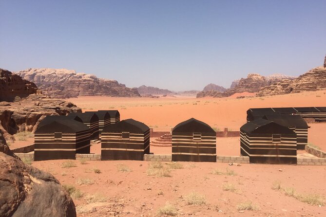 Wadi Rum Jeep Tour & Camp; Overnight - Lawrence’s House, Little Arch, and Um Frouth
