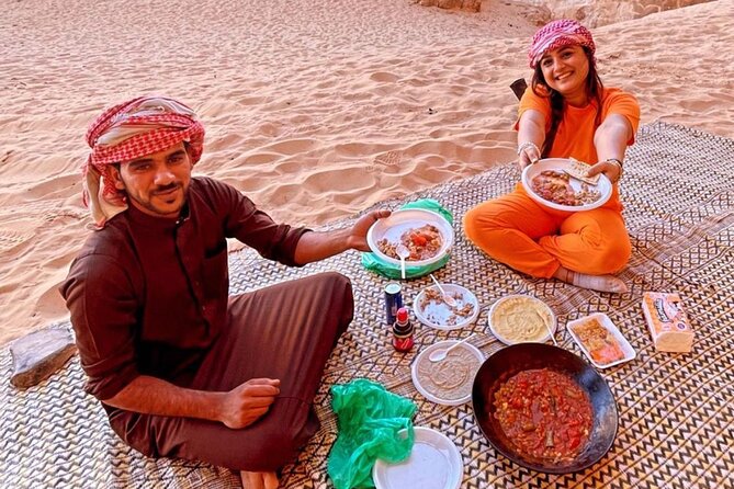 Wadi Rum Mountain Hike & Climb: Burdah, with a bridge at the top! + tour & Lunch - Umm Fruth brings a shorter bridge climb