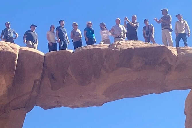 Wadi Rum overnight jeeptour - 1 Day/ 1 Night - Lawrence’s Spring and the first red dunes