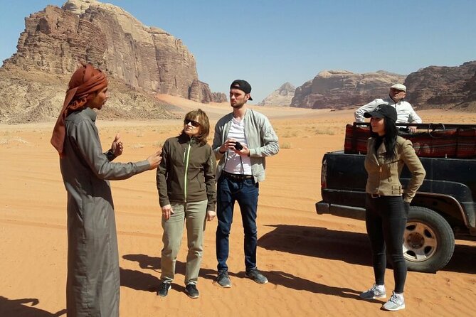 Wadi Rum Short Tours - Walking through Abu Khashabah Canyon