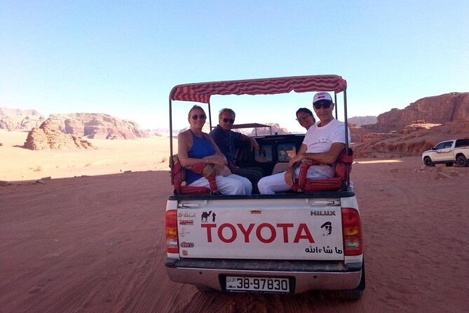 Wadi Rum trip from Aqaba, round trip, includes a 2 -hour jeep - First Views of Wadi Rum