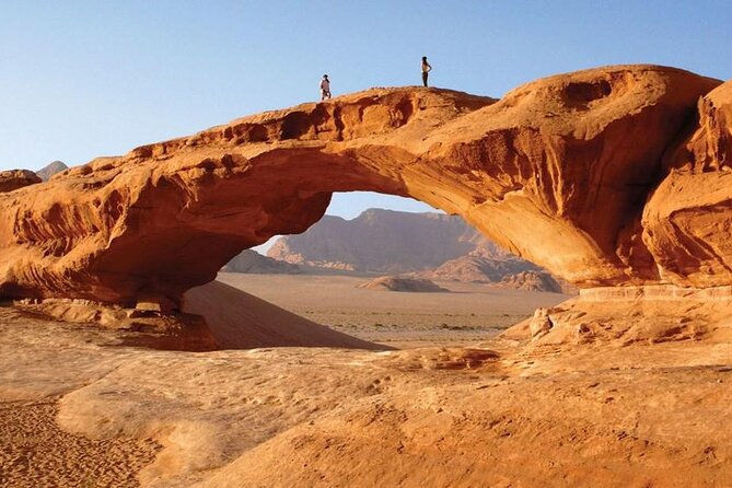 Wadi Rum trip from Aqaba, round trip, includes a 2 -hour jeep - The 4WD Ride Between the Mountains